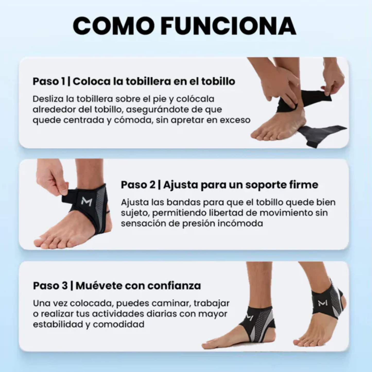 AnkleGrip™ Tobillera Pro